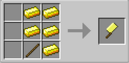 Crafting Recipe for the Gold Cleaver