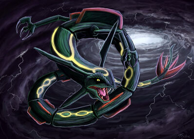 SHINY MEGA RAYQUAZA, Stuffz Wiki