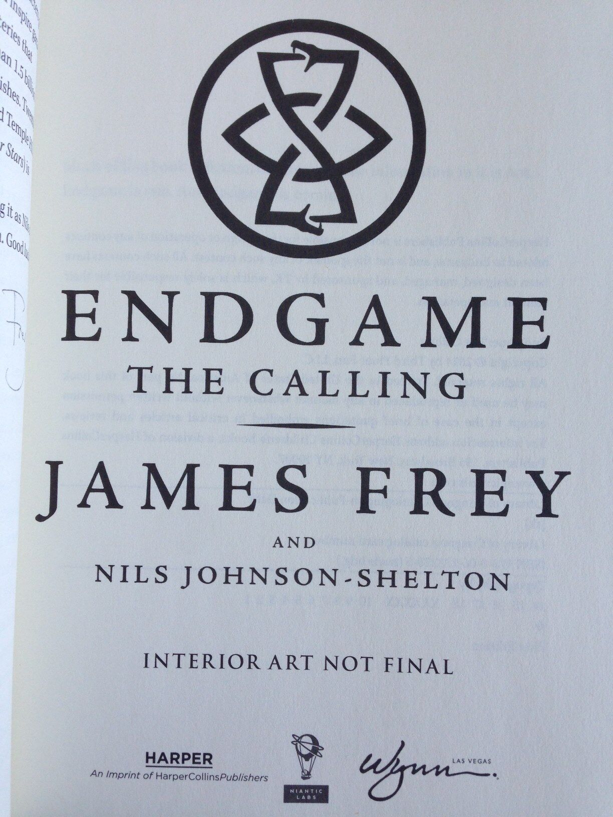 The Calling (Endgame #1) by James Frey – Parabatai Reviews