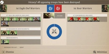 Encounter outcome notification