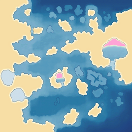 Ciceros Strait Map