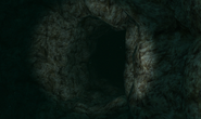 The entrance to Fiend's Cave.