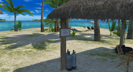 On island 