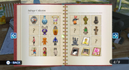A page of salvages in the Collection.