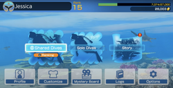 Luminous Main Menu