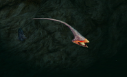 The pelican eel as it appeared in the first Endless Ocean game.