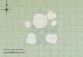 Great Aqua Cave Map