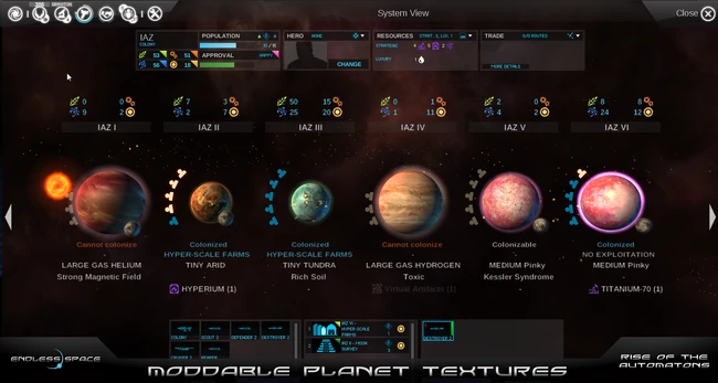 Moddable Planet Textures