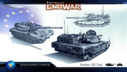 Panther 1A3 | EndWar Wiki | Fandom
