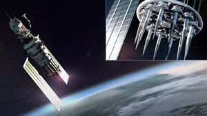 The terrifying space weapons of the future - explosive 'rods from