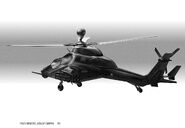 Early Cheetah artwork, based on the Eurocopter Tigre