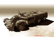 The BTR-112's modular chassis that it shares with the KV-20