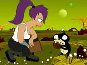 Nibbler and leela