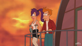 Leela on crutches