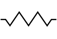 200px-Resistor symbol America.svg