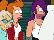 Genderbent Fry and Leela