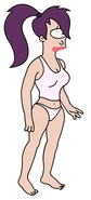 Leela in her undies