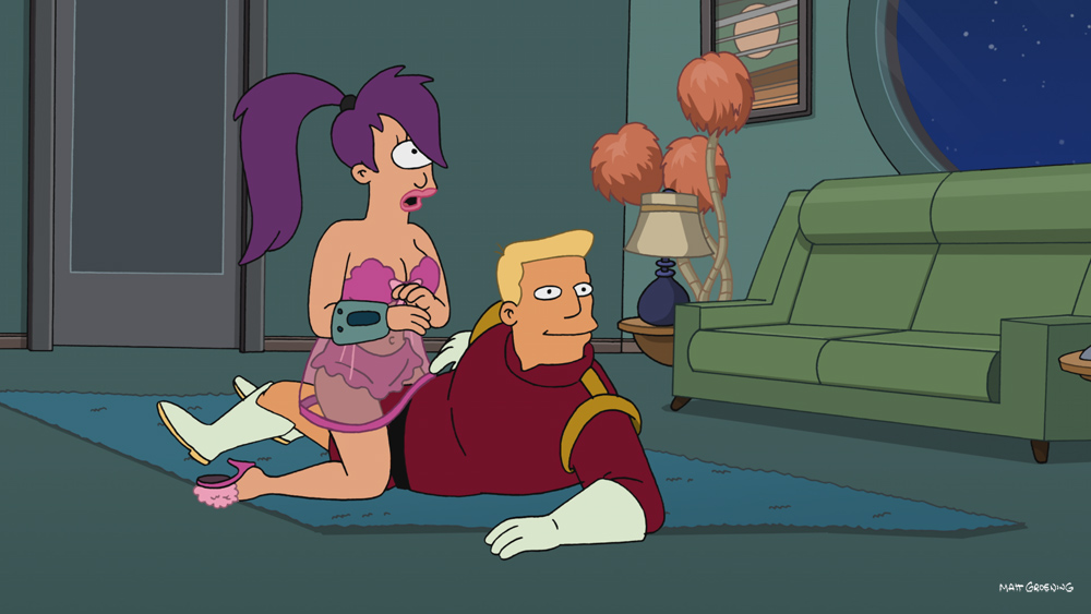 futurama couch robot