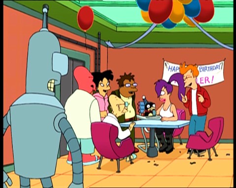 happy birthday futurama meme