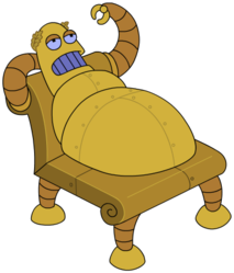 futurama couch robot