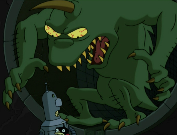 Green Monster, Futurama Wiki