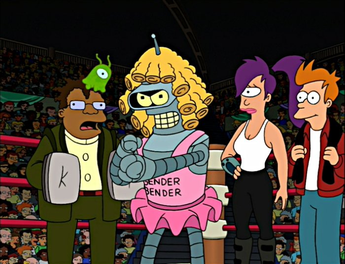 futurama gender swap episode