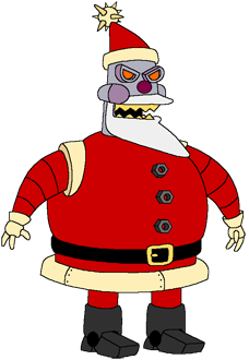 futurama robot santa