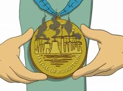 Pollutingmedal