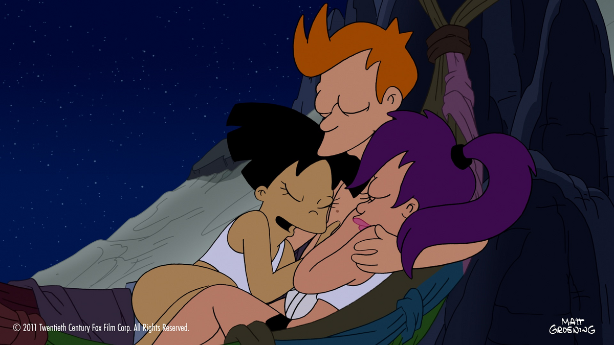Kiss shop cartoon futurama