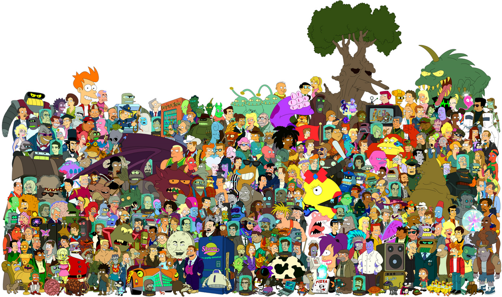 Futurama characters cheap