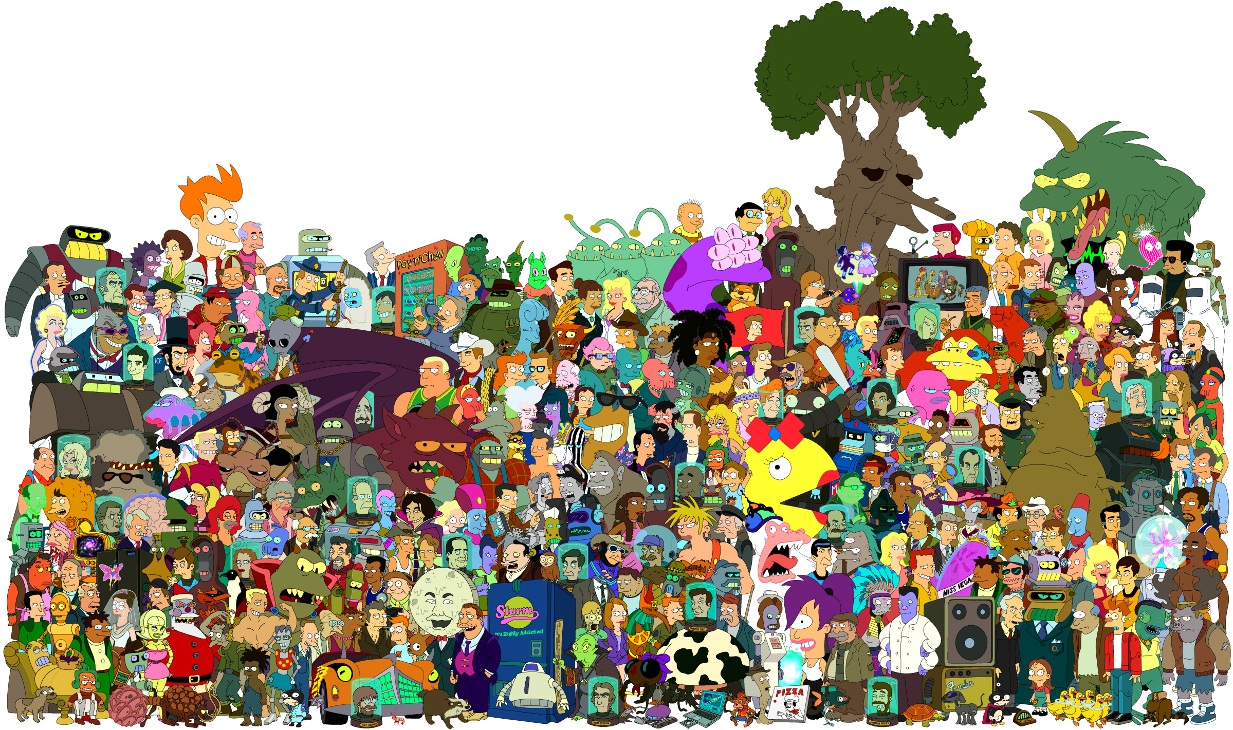 all futurama characters