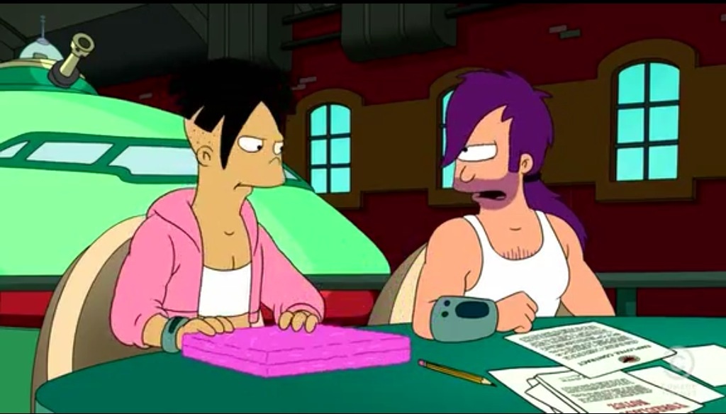 futurama gender swap episode