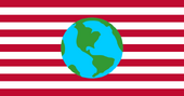 The alternate Earth flag.