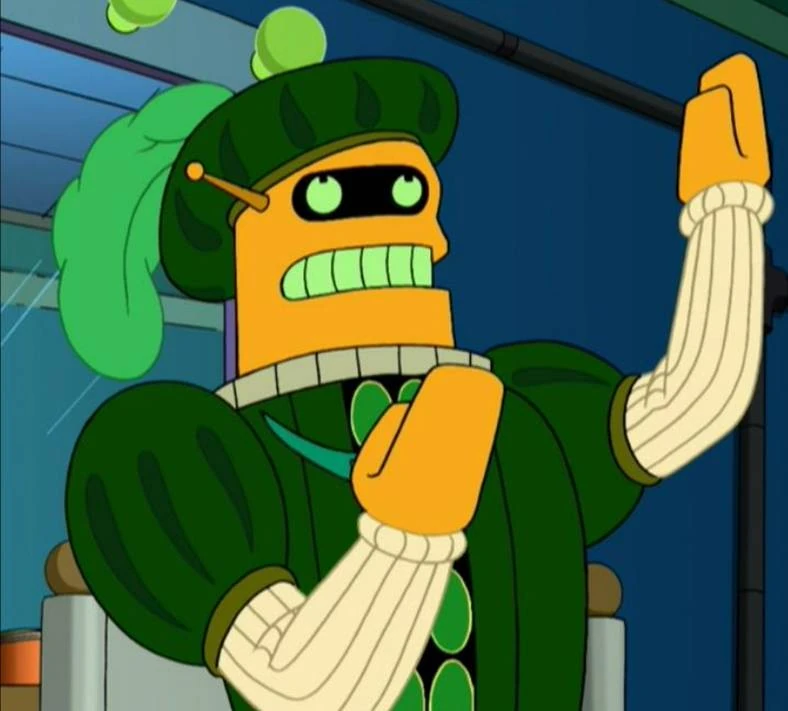 futurama robot 1x