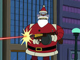 Santa Claus is Gunning You Down