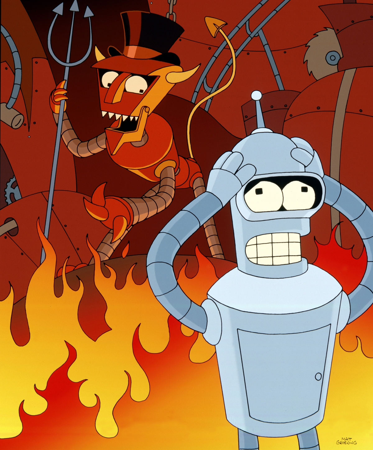Futurama gold robot hot sale