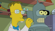 Frink Looks Into Bender