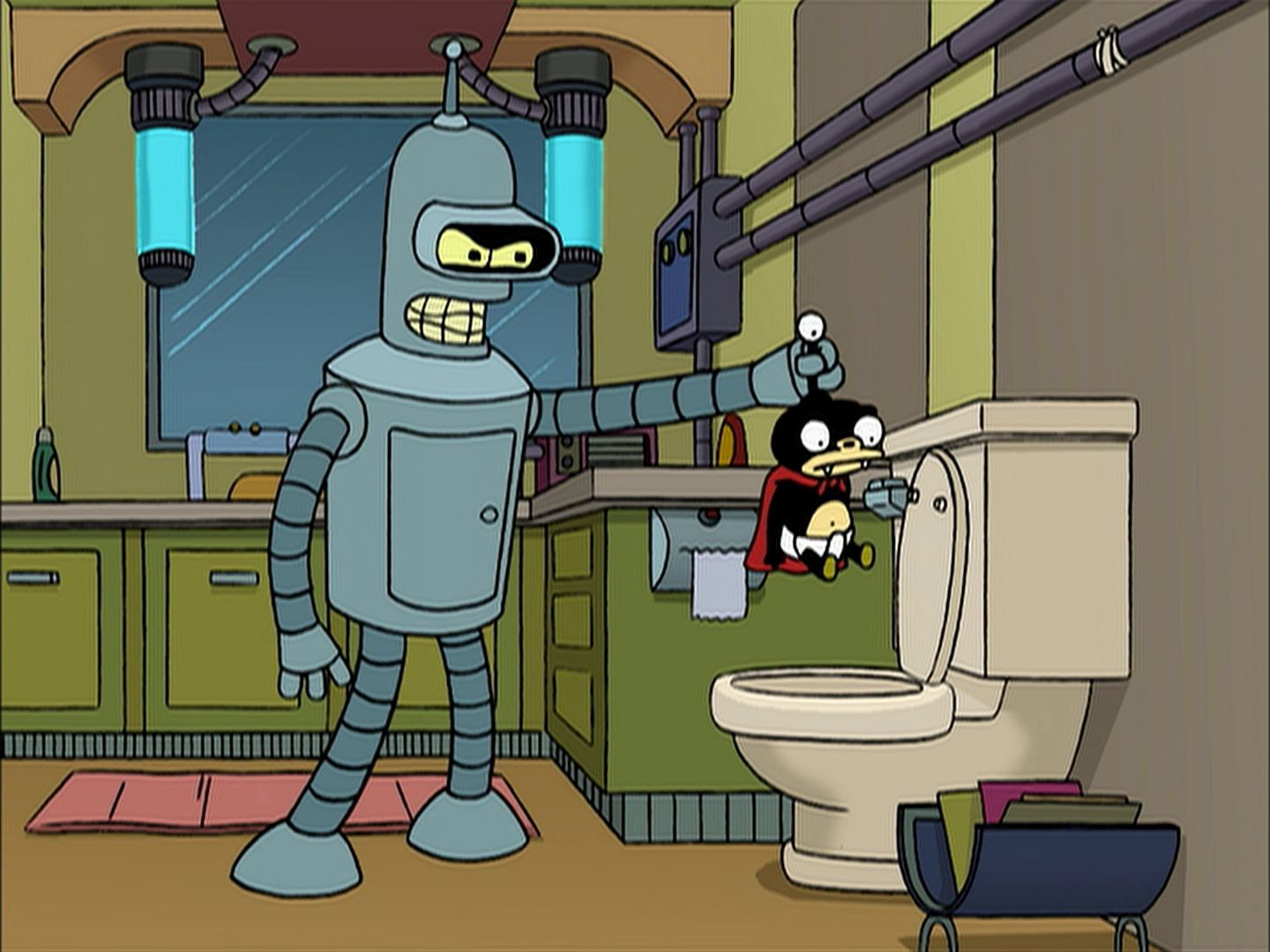 Futurama bender's sales game kisscartoon