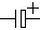Polarized capacitor symbol 3.png