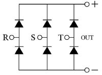 3 fase bridge rectifier