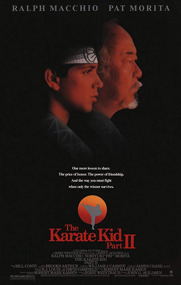 The Karate Kid Part 2 1986 English and Non engish voice over