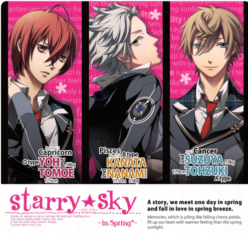 Starry Sky In Spring English Otome Games Wiki Fandom