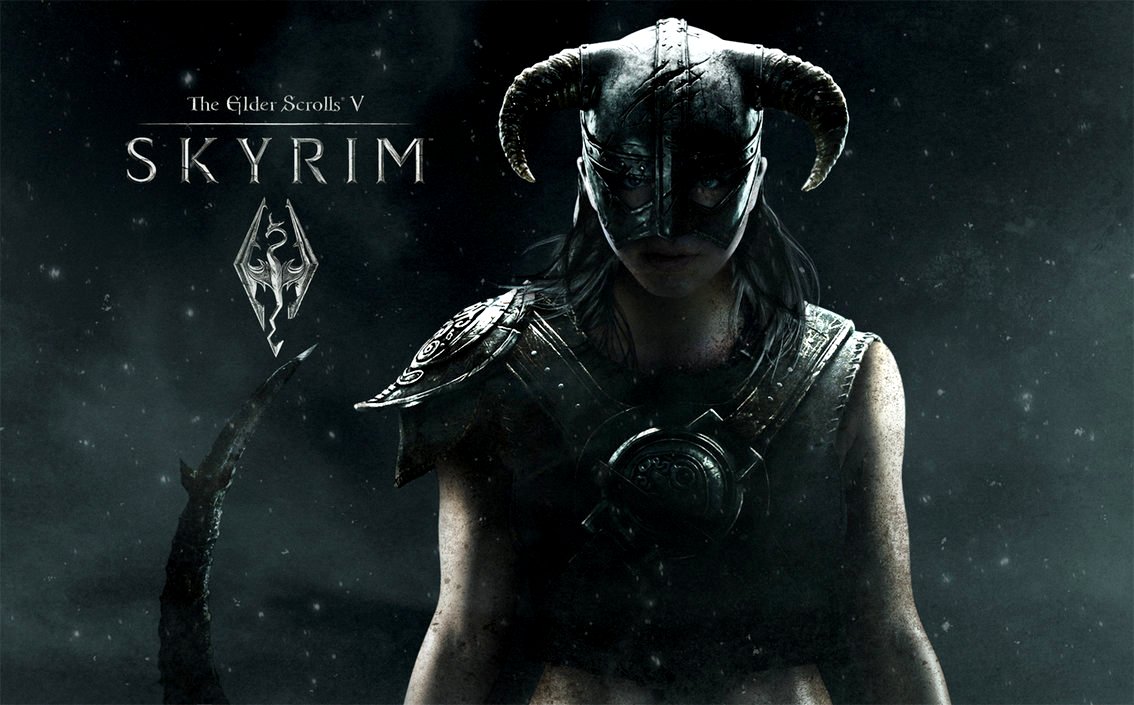 The player character is a Dragonborn, a mortal born with the soul and power...