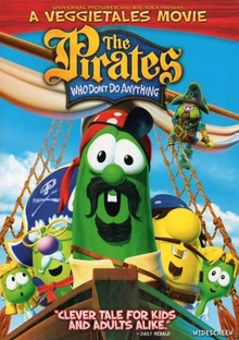 The Pirates Who Don't Do Anything A VeggieTales Movie 2008 DVD Cover