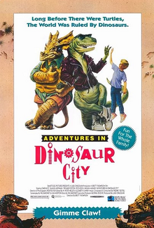 Adventures in Dinosaur City 1991 Poster