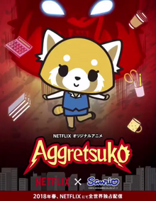 Aggretsuko 2018 Poster