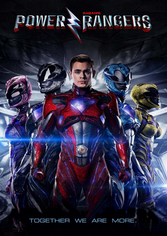 Saban's Power Rangers 2017 DVD Cover