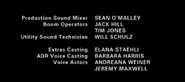 Season 1 Episode 7 Credits