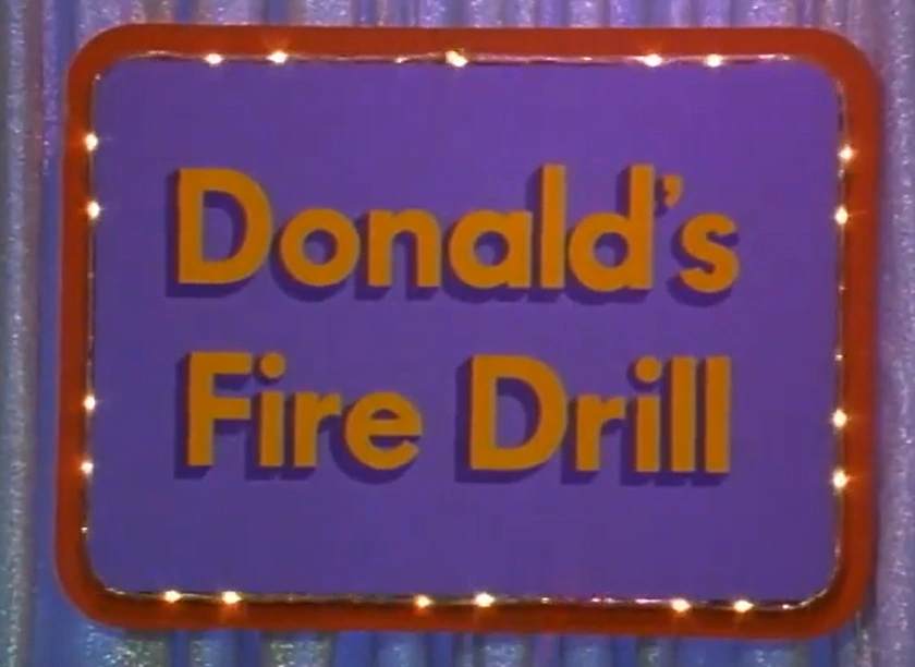 Donald's Fire Drill (1991) English Voice Over Wikia Fandom