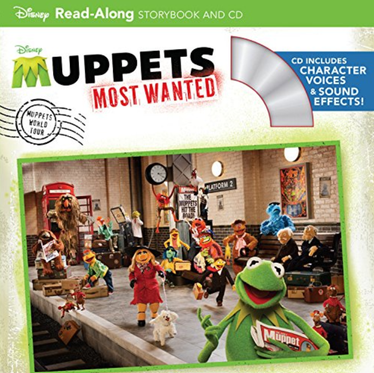 Muppets Most Wanted Read-Along Storybook and CD (2014) | English Voice
